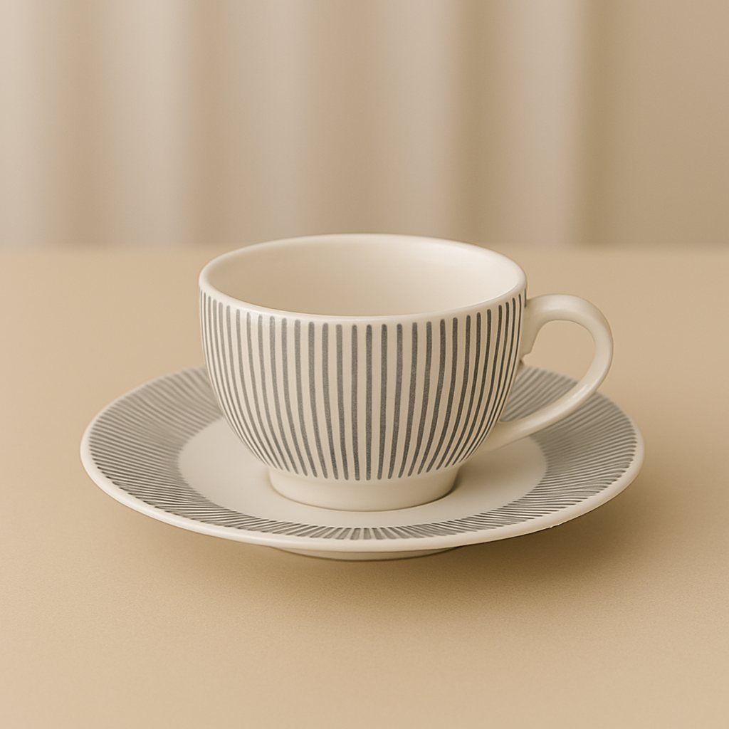 Kit Cantinho do Café Bambu & Porcelana - EM OFERTA